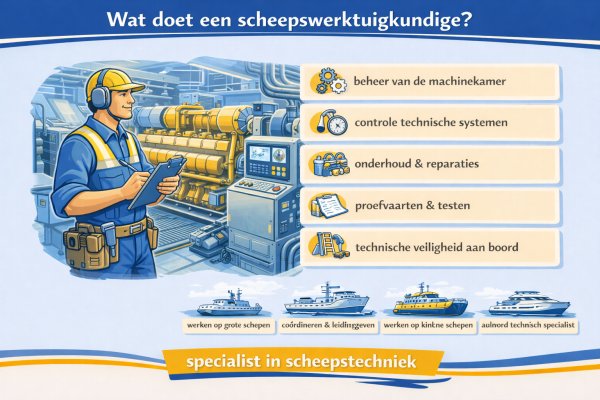 Wat doet een scheepswerktuigkundige